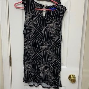 Apt 9 Shirt with zippered sides